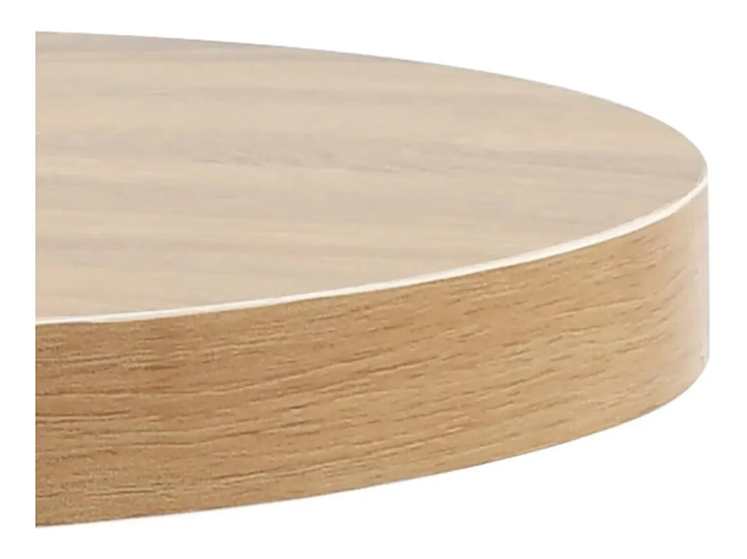 Mesa de bistró MDF marrón claro 40 cm