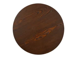 Mesa de bistró MDF marrón oscuro 50 cm