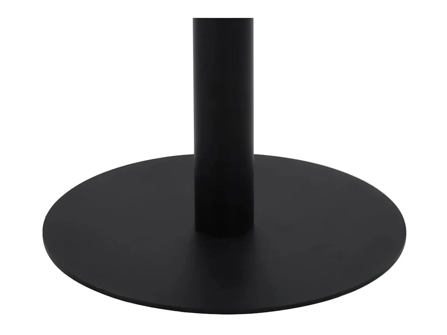 Mesa de bistró MDF marrón oscuro 80 cm ES165082