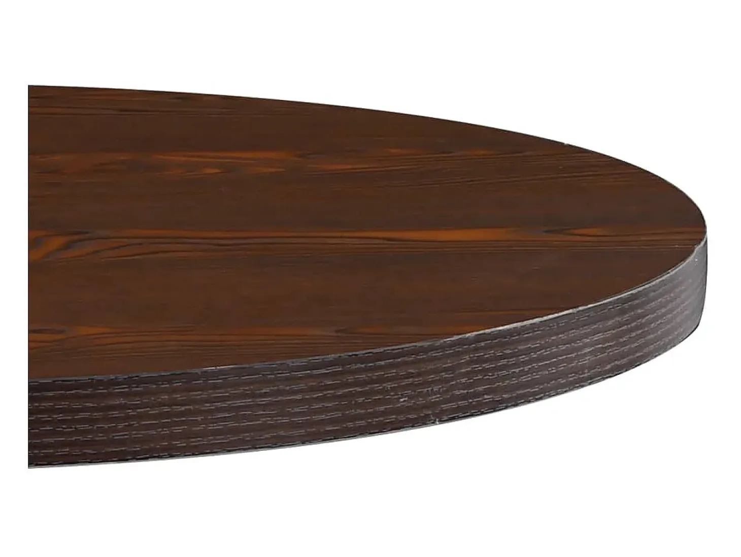 Mesa de bistró MDF marrón oscuro 80 cm ES165082