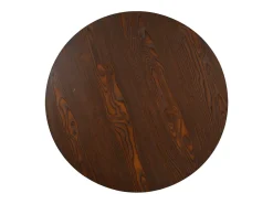 Mesa de bistró MDF marrón oscuro 80 cm