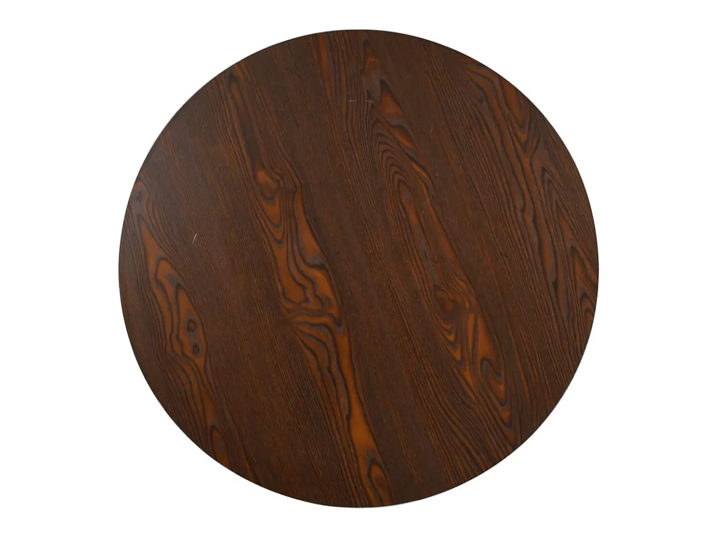 Mesa de bistró MDF marrón oscuro 80 cm