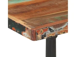 Mesa de bistro 60x60x76 cm Madera maciza recuperada