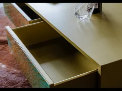 Mesa de centro - Verde Madera - 60 x 120 cm - LAGO