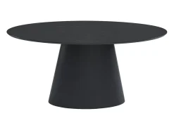Mesa de comedor 6 cubiertos de MDF - Natural claro - ANTELADA