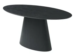 Mesa de comedor 6 cubiertos de MDF - Natural claro - ANTELADA