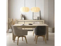 Mesa de comedor 8 plazas Lucius Madera