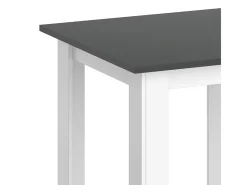 Mesa de comedor antracita 80x80x76.6 karlos