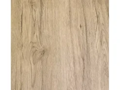 Mesa de comedor Bidy rectangular de madera clara y patas de metal antracita 130 cm
