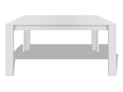 Mesa de comedor blanca 140x80x75 cm ES103125