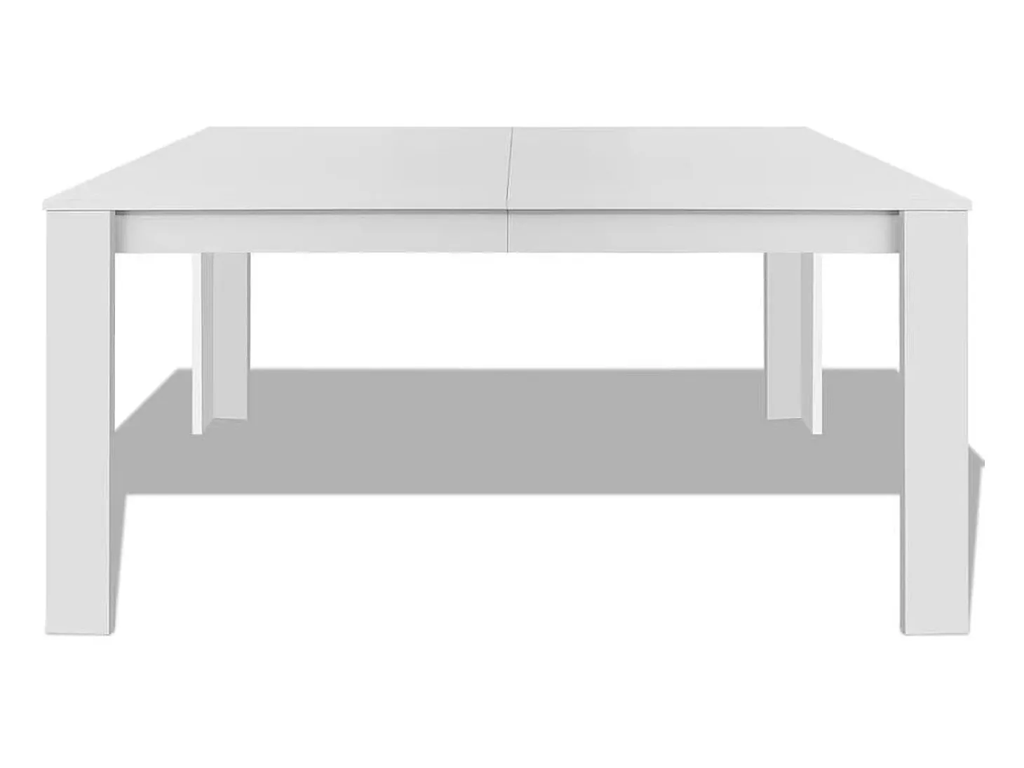 Mesa de comedor blanca 140x80x75 cm ES103125