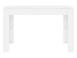 Mesa de comedor Blanca 120x60x76 cm Madera de ingeniería
