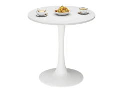 Mesa de comedor blanco 70x70x73 carl