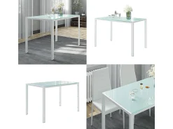 Mesa de comedor blanco 120x70x75 grand