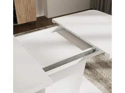 Mesa de comedor blanco 120x80x77.3 fenaro