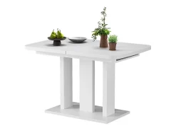 Mesa de comedor blanco 120x80x77.3 fenaro