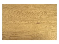Mesa de comedor CALDERO 140 cm – Mesa contemporánea con aspecto de roble salvaje y metal