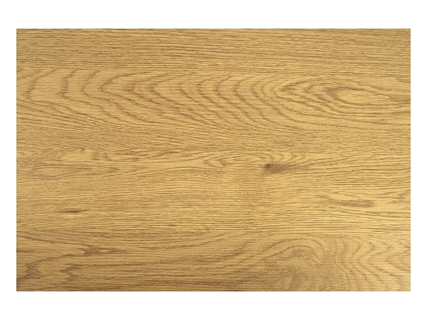 Mesa de comedor CALDERO 140 cm – Mesa contemporánea con aspecto de roble salvaje y metal
