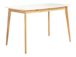 Mesa de comedor cocina extensible de 140 cm hasta a 180 cm para 8 comensales Costa