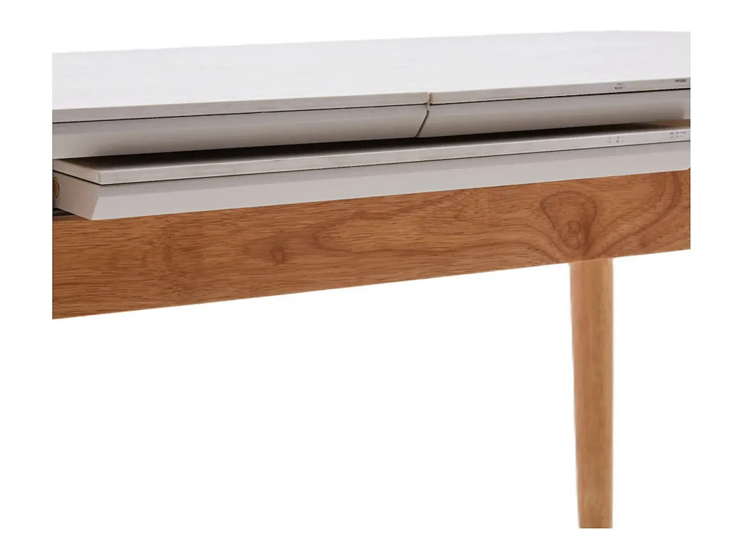 Mesa de comedor cocina extensible de 140 cm hasta a 180 cm para 8 comensales Costa