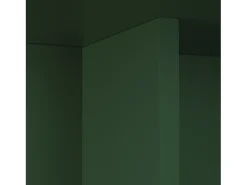 Mesa de comedor cuadrada tablero laminado 3cm Verde Cedar 100xm