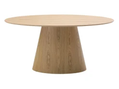 Mesa de comedor de 6 cubiertos de MDF - Natural claro - ANTELADA
