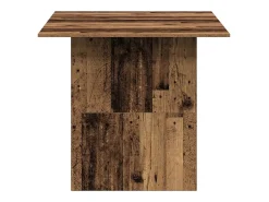 Mesa de comedor de aglomerado madera envejecida 180x90x76 cm