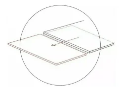 Mesa de comedor de diseño con tablero cerámico Sabbia 160/240cm Acebo