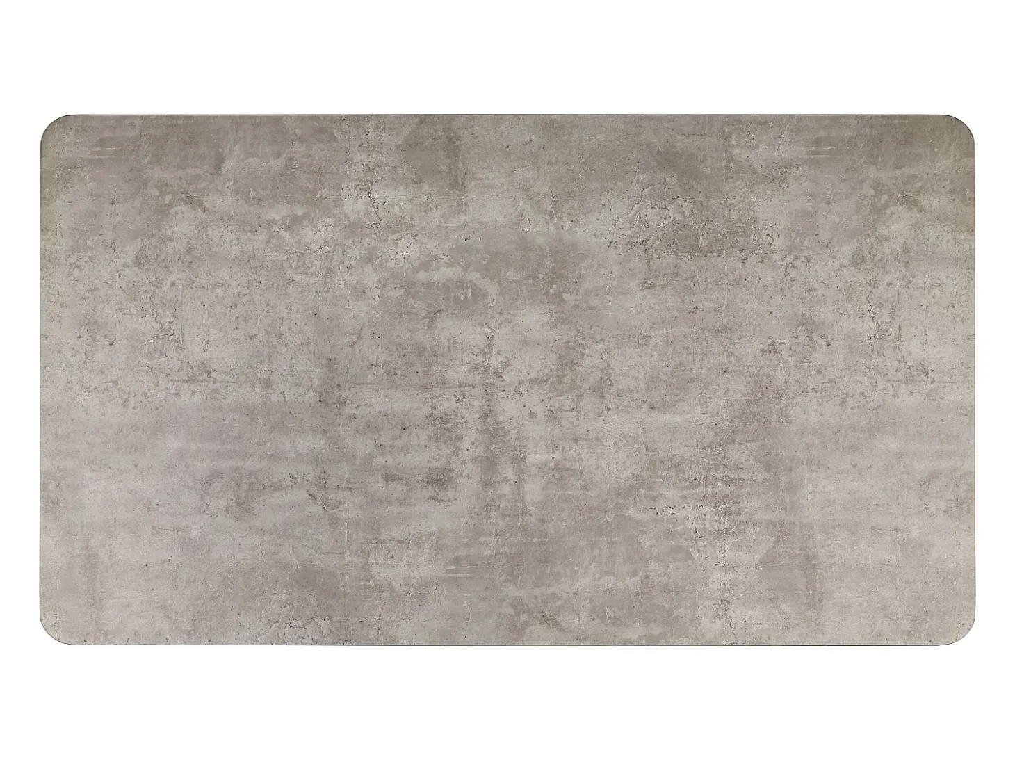 Mesa de comedor de hormigón gris y negro 160x90cm Ninon