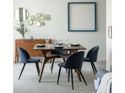 Mesa de comedor de madera de mango Hava para 8 comensales