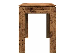 Mesa de comedor de madera contrachapada madera vieja