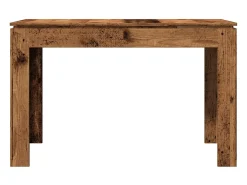 Mesa de comedor de madera contrachapada madera vieja