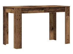Mesa de comedor de madera contrachapada madera vieja