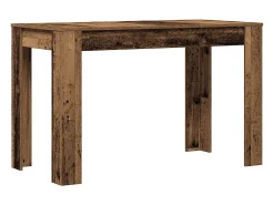 Mesa de comedor de madera contrachapada madera vieja