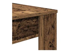Mesa de comedor de madera contrachapada madera vieja