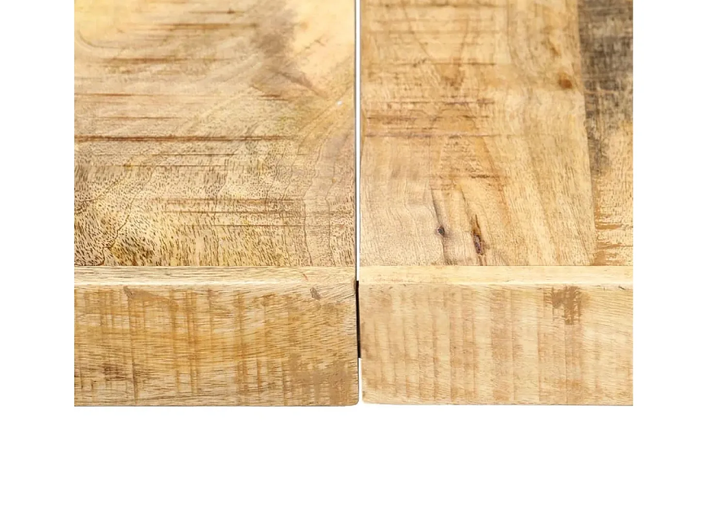 Mesa de comedor de madera maciza de mango 160x80x75 cm ES645067