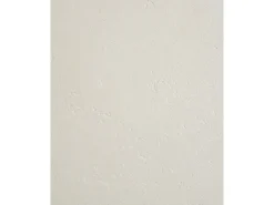 Mesa de comedor de madera de abeto maciza en microcemento rectangular Decowood de 180x75cm en tono blanco roto - BIMBA - DECOWOOD