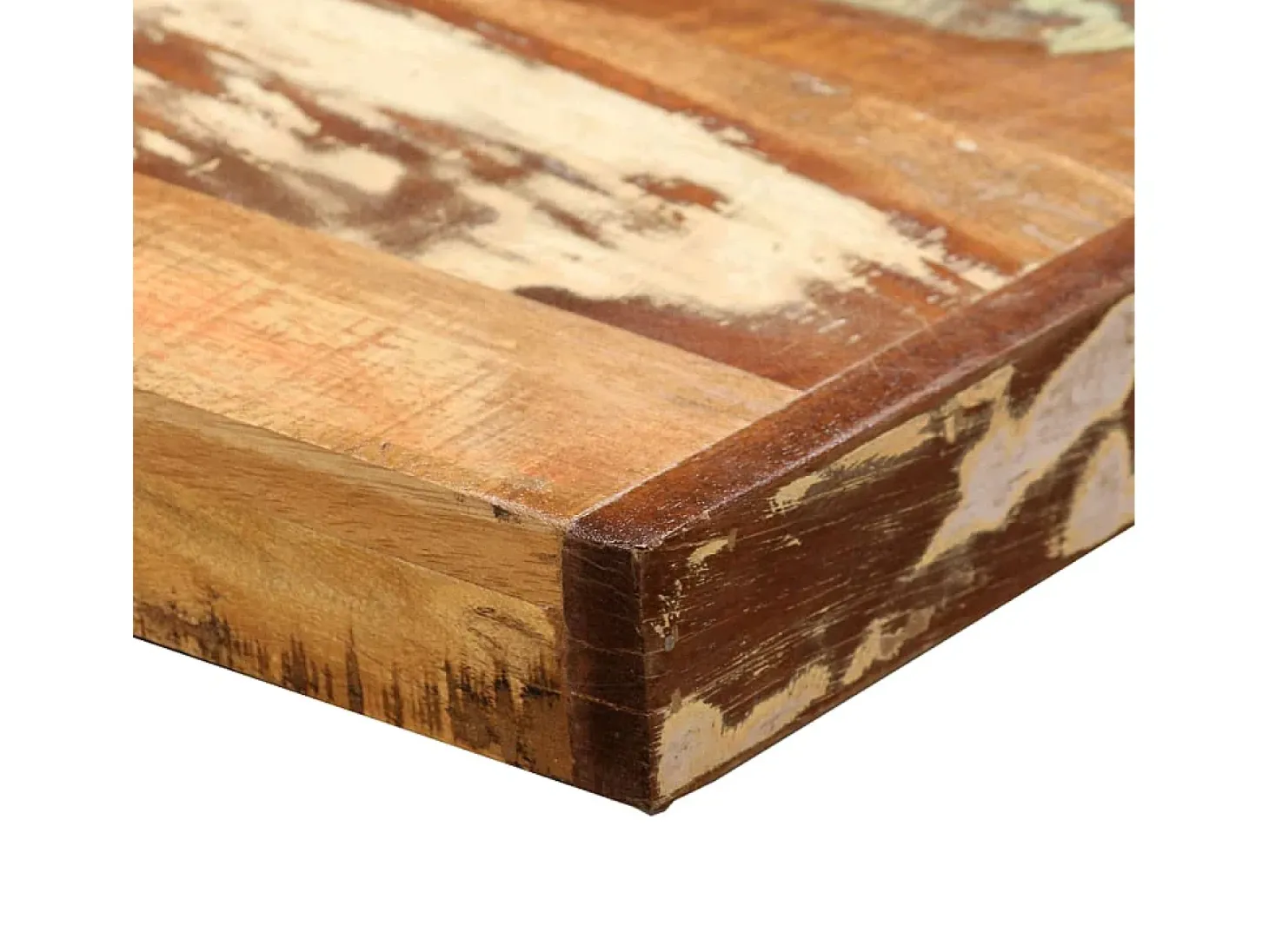 Mesa de comedor de madera maciza reciclada 180 cm