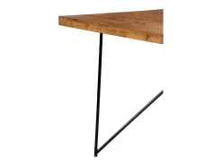 Mesa de comedor de madera maciza de acacia 180x90x76 cm