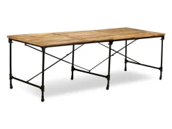 Mesa de comedor de madera maciza de mango 240 cm