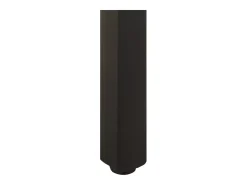 Mesa de comedor de madera de mango rugosa 160x80x76 cm