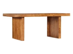 Mesa de comedor de madera maciza de acacia 180x90x75 cm