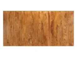 Mesa de comedor de madera maciza de acacia 180x90x75 cm