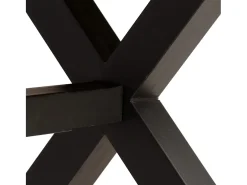 Mesa de comedor de madera maciza de acacia y mango 180x90x76 cm