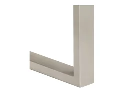 Mesa de comedor de madera maciza de acacia 140x70x76 cm