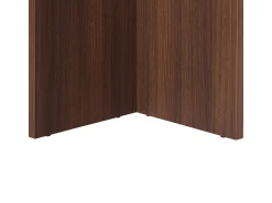 Mesa de comedor de nogal – 180 cm x 75 cm x 89,5 cm – Nogal – MDF con revestimiento de melamina