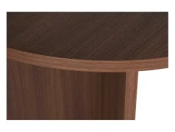 Mesa de comedor de nogal – 180 cm x 75 cm x 89,5 cm – Nogal – MDF con revestimiento de melamina