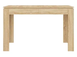 Mesa de comedor de roble Sonoma 120x60x76 cm Madera de ingeniería