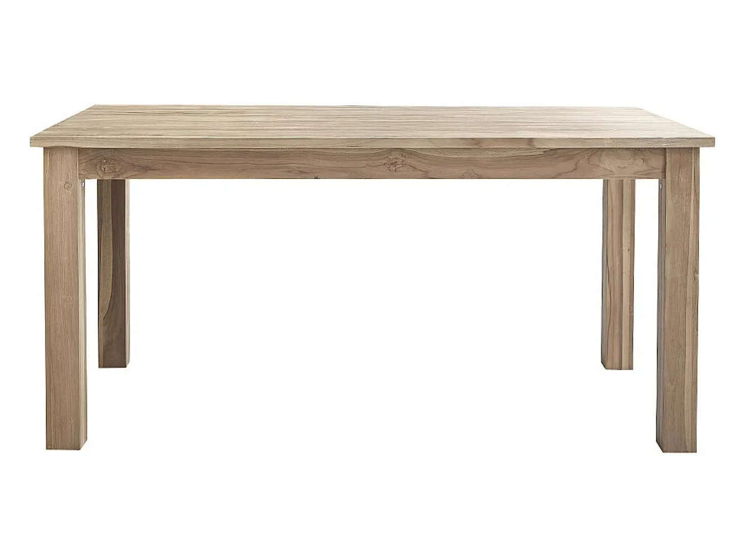 Mesa de comedor de teca para 8 personas