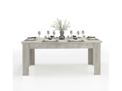 Mesa de comedor diseño moderno extensible 160-210 x 90 cm Jesi Pilka